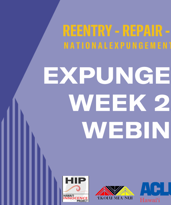 Expungement Week 2020