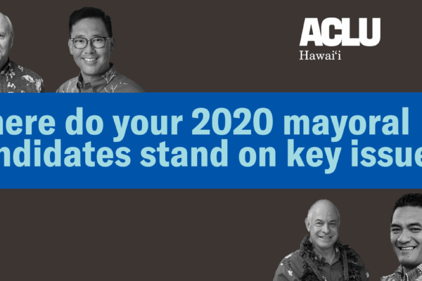 Mayoral Candidates 2020