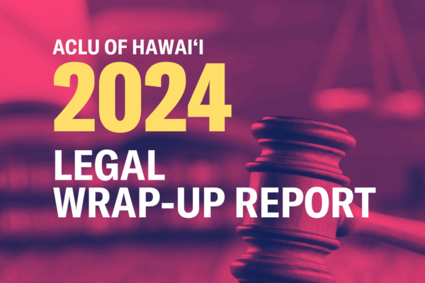Legal report