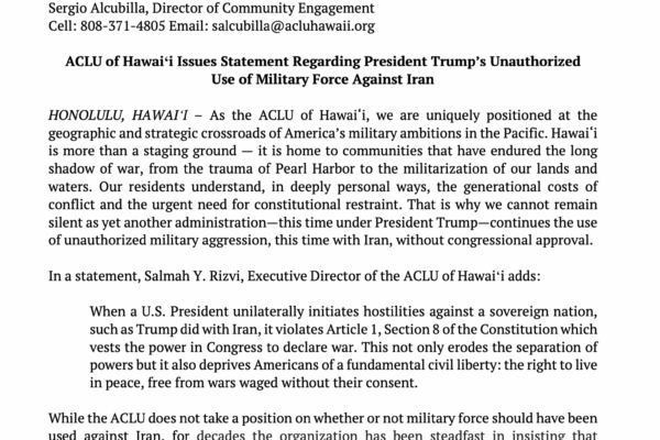 press release
