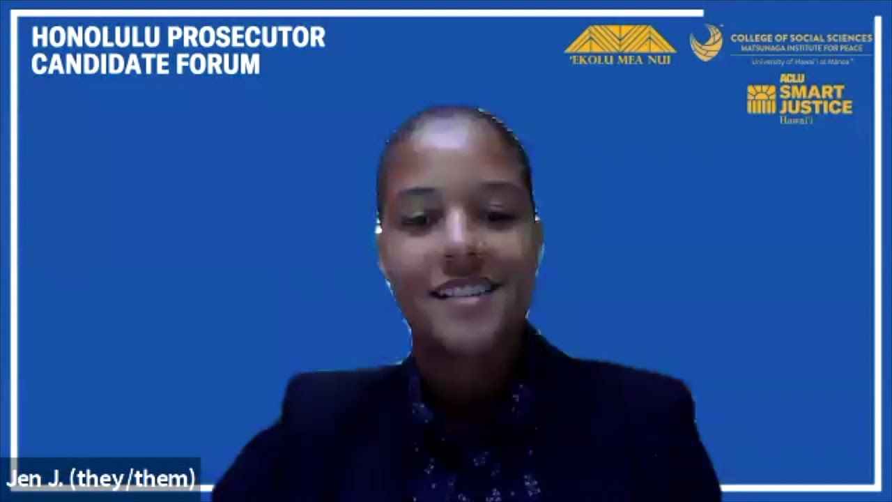Honolulu Prosecutor Candidate Forum