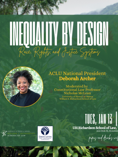 Inequality by Design flyer