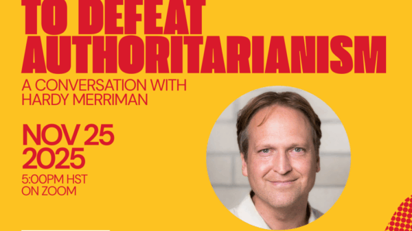 Mobilizing to Defeat Authoritarianism: A Conversation with Hardy Merriman