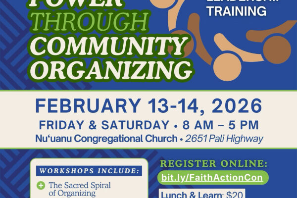 Building Collective Power Through Community Organizing - Faith Action 2026