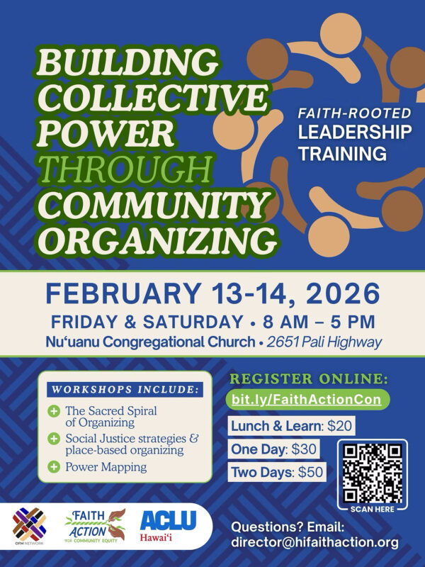 Building Collective Power Through Community Organizing - Faith Action 2026