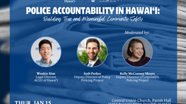 Police Accountability in Hawai‘i Flyer