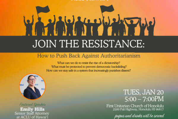 Join the Resistance Flyer