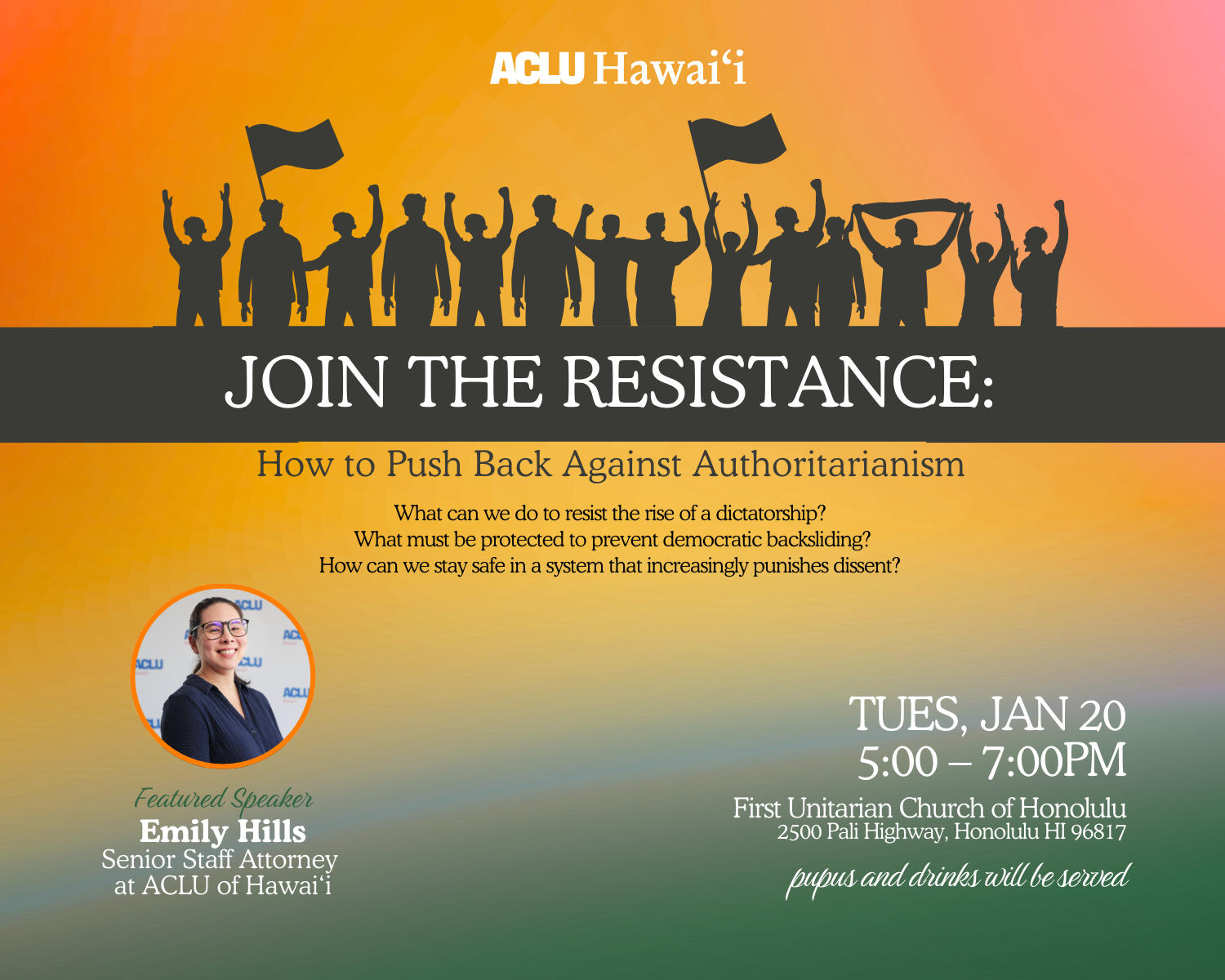 Join the Resistance Flyer