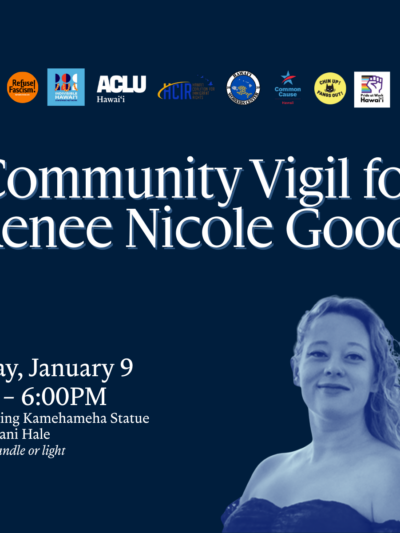 Community Vigil for Renee Nicole Good