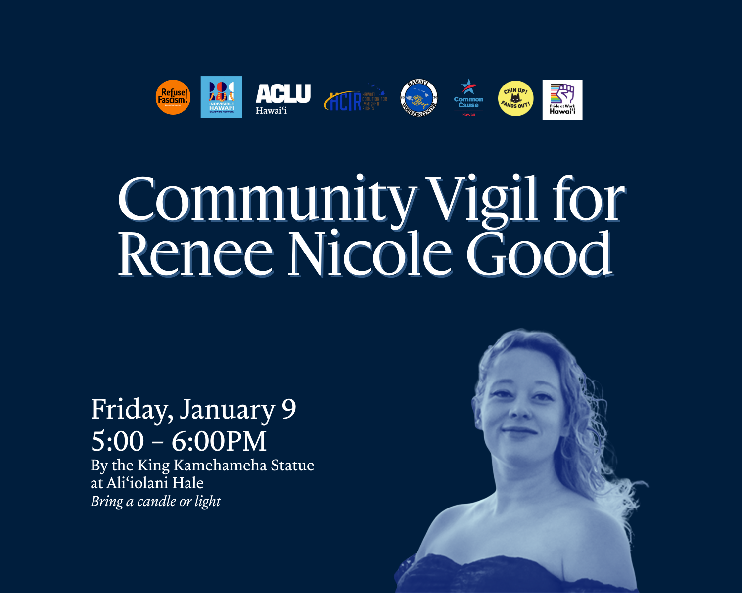 Community Vigil for Renee Nicole Good