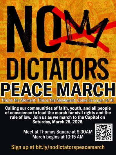 No Dictators Peace March