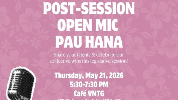 Post-Session Open Mic Pau Hana