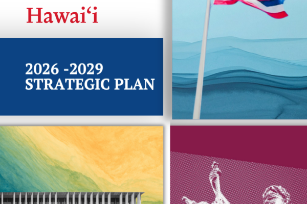 Image of the cover of the strategic plan