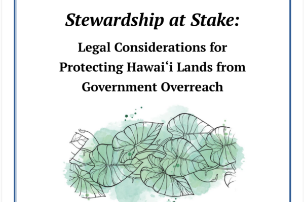 Cover page with title and image of a taro plant