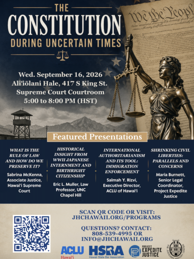 Constitution in uncertain times