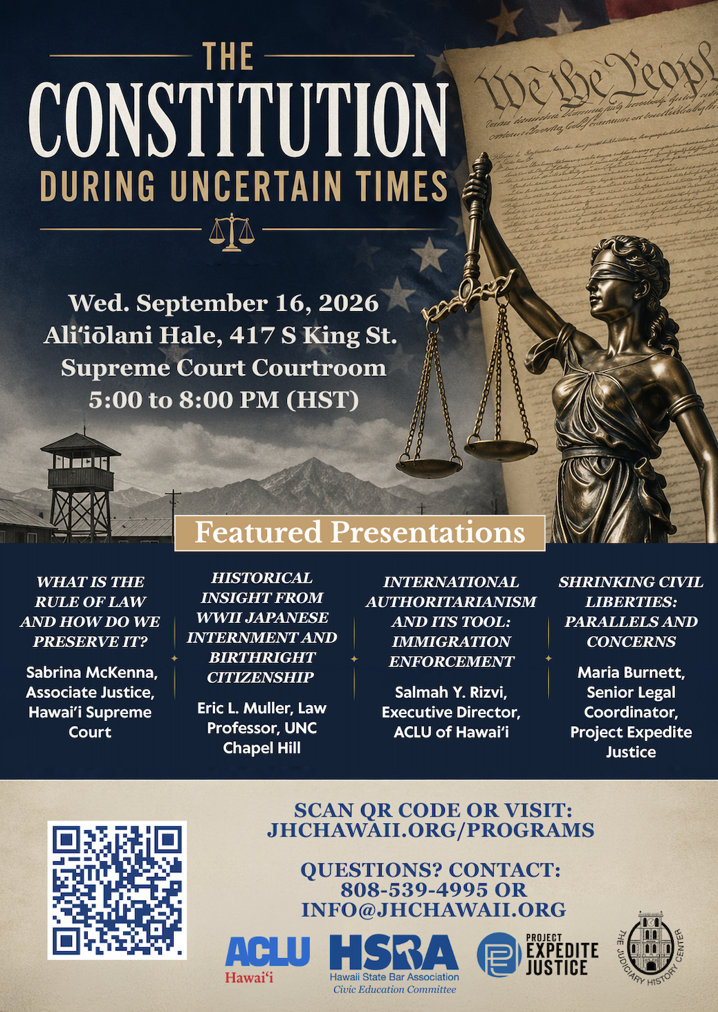 Constitution in uncertain times