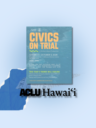 CIVICS ON TRIAL