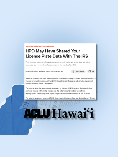 HPD May Have Shared Your License Plate Data With The IRS