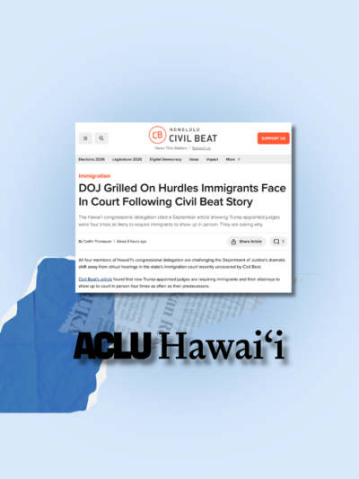 DOJ Grilled On Hurdles