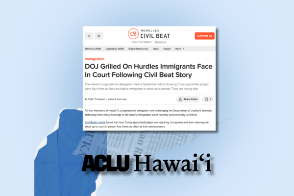DOJ Grilled On Hurdles