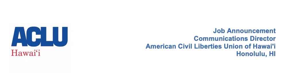 ACLU of Hawaiʻi Logo