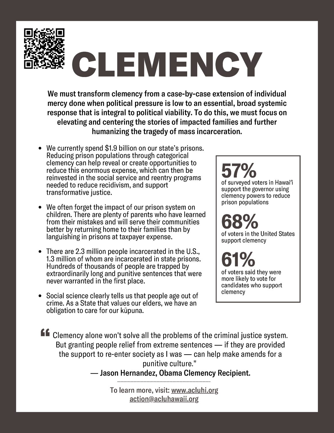 FACT SHEET CLEMENCY 2023