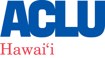 ACLU of Hawaiʻi Logo ACLU of Hawaiʻi Logo