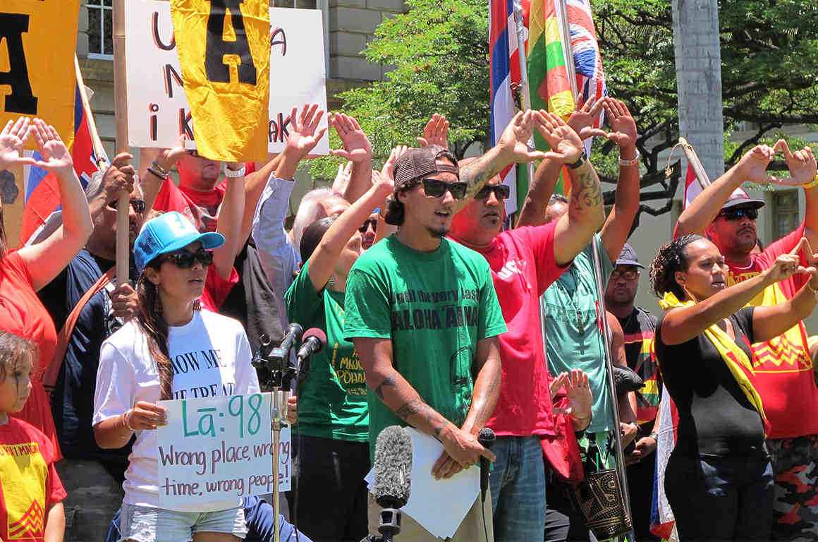 Mauna Kea Demonstrations